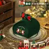 Bolsa de Regalo de Fieltro Navideño Bolsa de Manzana para Nochebuena Caja de Empaque de Regalo de Dulces Navideños de Mano Caja de Regalo de Manzana de la Paz