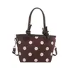 Bolsa de Mão Bolsa de Ombro Único Design de Nicho 2026 Nova Casual Poá Personalidade Estilosa para o Dia a Dia Moda Bolsa Transversal