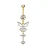 Piercing de Ombligo de Oro y Plata Transfronterizo Europeo y Americano Moda Anillos para Ombligo Joyería para Ombligo Accesorios de Body Piercing Venta al por Mayor