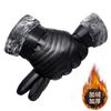 Guantes Directo de Fábrica para hombre invierno equitación forro polar engrosado coche eléctrico a prueba de viento Impermeable cálido pantalla táctil generación pelo femenino