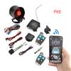 Fábrica atacado 12V carro sistema de alarme controle remoto e telefone móvel APP controle de operação PKE Bluetooth interruptor bloqueio