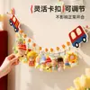 Cuerda para colgar muñecas, juguete de peluche, colgante de figura Pop Mart, gancho de almacenamiento para cajas sorpresa, artilugio de pared para colgar muñecas