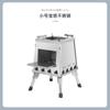 Estufa de Leña de Acero Inoxidable Camping al Aire Libre Estufa Cassette Estufa de Barbacoa Estufa de Combustible Multiusos Camping Pagoda