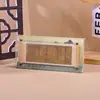 Série de Pintura Chinesa Ímãs de Geladeira de Pergaminho de Madeira Presentes Criativos Culturais Lembrancinhas Magnéticas de Madeira Presentes de Museu