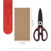Tijeras Domésticas de Acero Inoxidable Tijeras de Cocina Oso Panda con Funda Tijeras de Cocina Tijeras Abrebotellas Multifuncionales Venta al por Mayor