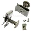 M4 M5 Motocicleta Coche Pedal Eléctrico Cubierta de Plástico Soporte de Metal Tornillo Autorroscante Clip en Forma de U Base