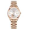 Auténtico Ultrafino Impermeable para Mujer con Incrustaciones de Diamantes Números Romanos Oro Rosa Muñeca Transmisión en Vivo Venta Caliente Transfronteriza Soporte Dropshipping