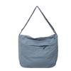 Nueva bolsa de lona artística casual japonesa ins color de contraste simple un solo hombro bolsa de mujer moda celebridad de internet bolsa de mensajero de nailon