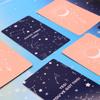 Nova cabeça Carta de Tarot Céu Estrelado Carta Oráculo conjunto completo de cartas atacado cartas clássicas de alta qualidade fábrica personalizada