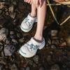 Tamancos de Sola Grossa Modernos e Únicos para Mulheres, Sapatos de Jardim ao Ar Livre Elegantes, Sandálias de Salto Alto com Bico Fechado, Atacado Transfronteiriço de Comércio Exterior