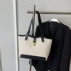 Bolsa de Lona Tendência deste Ano de Grande Capacidade 2026 Novo Modelo Versátil Bolsa para o Dia a Dia para Trabalho e Escola Bolsa Tote de Ombro Único