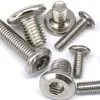 Tornillos Imperiales de Acero Inoxidable 304 3/16~5/16 Tornillos de Cabeza Hexagonal con Borde Biselado Tornillos de Cabeza Plana con Borde Biselado y Socket Hexagonal