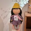 Boneca Espanhola de Batata Mia 24cm Boneca 30cm Menina Feita à Mão DIY Waldorf com Roupas Trocáveis
