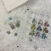 Pedras de Strass para Nail Art Wuzhou 8mm Rosa Milênio, Zircônia de Imitação, Fundo Pontiagudo Octogonal, Strass de Vidro K9 Ultra Brilhante e Transparente para Joias
