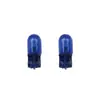 Luz Indicadora de Ancho de Coche de Exportación Transfronteriza T10 W5W 12V Blanco Ultra Color Primario Enchufe Pequeño Bombilla de Inserción Vidrio de Color Natural Azul