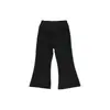 Pantalones casuales acampanados versátiles para niñas Nuomi Wanzi, estilo otoño de algodón puro, leggings de cintura alta ajustados con ligero elástico