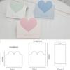 Tarjetas de Felicitación Morandi con Forma de Corazón, Tarjetas de Regalo Frescas y Sencillas Estilo Ins, Lote Mixto para Floristerías, Repostería, Regalos y Tarjetas de Agradecimiento