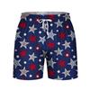 Amazon AliExpress Explosions 3D Impressão Digital Calças de Praia Tamanho Grande Casual Secagem Rápida Shorts Exterior