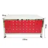Mesa de Corte de Porco, Rack Suspenso para Carne de Açougue, Vitrine Refrigerada para Carnes Frescas de Supermercado Comercial, Bancada de Aço Inoxidável para Cortar e Vender Carne