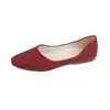 Bailarinas Cuadradas para Mujer, Nuevo Estilo Francés, Versátiles con Faldas, Mocasines de Suela Suave para Todas las Estaciones