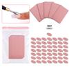 Herramienta Transfronteriza Nueva para Uñas de Acero de Doble Bisel Empujador Grande de Acero Inoxidable Boca Redonda Curva Exfoliante y Exfoliante