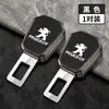 Adecuado para Hebilla de Seguridad de Coche Peugeot 307/308/3008/5008 Extensor con Logo Conector Plug-In Pieza