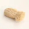 Fábrica en stock venta al por mayor fila de rafia planta de bigote borla decoración del hogar manualidades colgante de borla