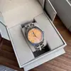 Dropshipping Reloj Vivian Westwood Azul Hielo Triturado Nuevo Reloj Morado Ciruela para Mujer Fruta del Dragón Saturno Reloj Pequeño Dorado