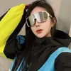 Nuevas Gafas Deportivas a Prueba de Viento de Marco Grande para Hombres y Mujeres, Modernas para Exteriores, Montañismo, Ciclismo, Protección UV, Protección Solar