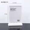 Cartão de Mesa Acrílico Moldado por Injeção Cartão Integrado com Display de QR Code Cartão de Preço A4 Suporte de Cardápio