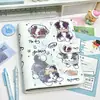 Novo Álbum de Colegas Estilo Ins com Encadernador de Filhote de Border Collie Fofo para a Temporada de Formatura, Presente para Alunos do Ensino Fundamental e Médio