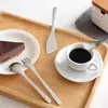 Cubiertos de Acero Inoxidable Estilo Ins Japonés Sori Yanagi, Cucharita de Café, Cuchara para Fruta Arenada, Cuchara para Sopa, Tenedor de Mesa, Cuchara Mate Fresca