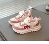Nuevas Zapatillas Ligeras de Suela Gruesa Estilo Coreano para Niños y Niñas, Temporada Primavera 2025, con Suelas Suaves para Uso Casual