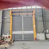 Las Puertas Rápidas Enrollables de PVC Son Fáciles de Usar, Tienen Calidad Estable y Buen Aislamiento Acústico. Ventas Directas del Fabricante para Uso en Almacén y Taller