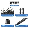 Conector de igual diámetro para tubo corrugado de nylon, Cabezal de sellado resistente a la tracción para tubo corrugado, Tipo impermeable, Cabezal de bloqueo de conexión rápida de diámetro variable