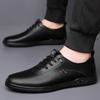 Nuevos Zapatos Casuales de Cuero para Hombre Otoño 2024, Suela Suave, Superficie Suave, Modernos Zapatos Blancos para Hombre