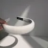 Diadema Oval de Caña Alta del Mismo Estilo que Yu Shuxin, Pasador de Celebridad de Internet, Modelo Nuevo 2023 Diadema, Accesorio para el Cabello de Primavera, Borde Ancho