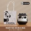 Bule Panda Cerâmica Doméstico tamanho pequeno Pote Armazenamento Chá Chá Preto à Prova de Umidade Selado Pote Presente Mão Comemorativo Personalização