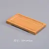 Bandeja de Madera, Bandeja para Pan, Té, Frutos Secos, Fruta, Logo Grabado, Bandeja de Bambú Transfronteriza Personalización, Pedido Mínimo de 100 Piezas