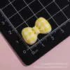Novo Estilo Laço Resina Brilhante Acessórios Cola Branca DIY Acessórios de Cabelo Elásticos de Cabelo Presilhas de Cabelo Tamancos Roupas de Boneca Materiais Atacado