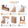 Bisagra superior e inferior de puerta de madera con eje giratorio de 360 grados de acero inoxidable, posicionamiento del eje de la puerta, eje cielo y tierra, eje giratorio, bisagra oculta, venta directa