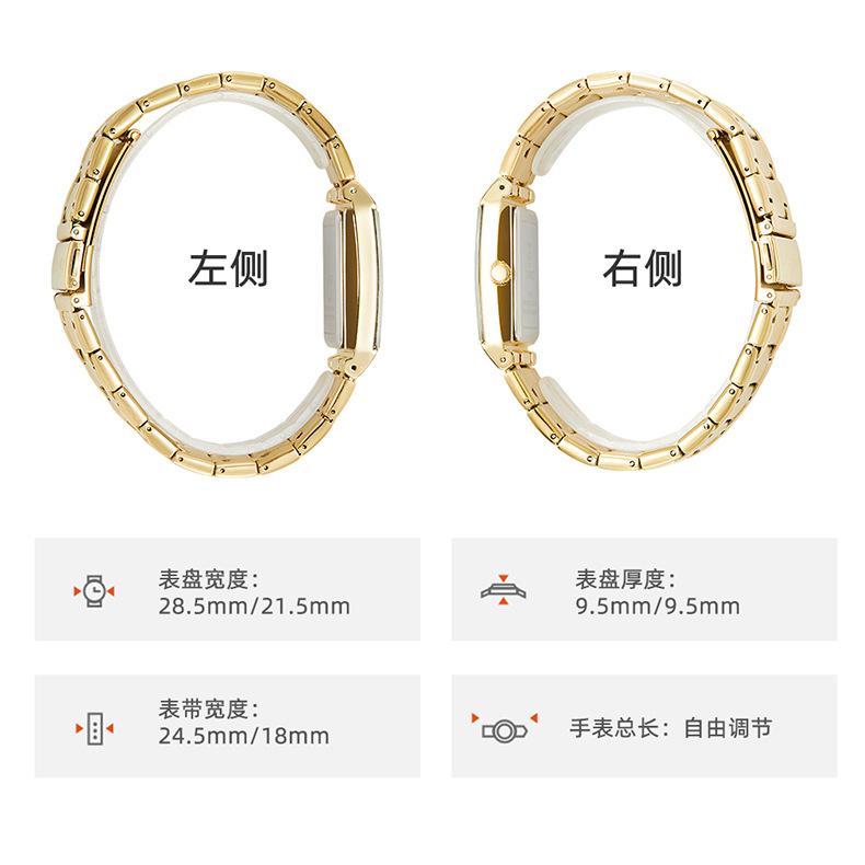 外贸手表代发男士手表防水男表钢带手表双日历石英表时尚手表批发
