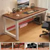 Mesa de escritorio para computadora, escritorio de oficina, escritorio de estudio para estudiante, escritorio de escritura simple y moderno, mesa rectangular para dormitorio