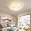 Lámpara de Dormitorio 2026 Modelo Nuevo Moderna Minimalista Creativa Artística Lámpara de Techo Forma de Pétalo Cálida y Romántica Dormitorio Principal Iluminación Nórdica