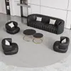Sofá para Recepção de Lobby de Hotel de Luxo Leve, Salão de Beleza, Sala de Recepção, Combinação de Sofá para Celebridade da Internet para Negócios