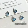 Rectangular de Ángulo Recto Apilado Joyería de Diamantes para Uñas Celebridad de Internet Super Brillante Bola de Diamante de Cristal Joyería de Diamantes Apilados para Uñas Decoración de Diamantes para Uñas