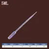 Conta-gotas de Plástico Descartáveis com Marcações de Escala Transparentes, Pipetas de Laboratório, Tubos de Amostragem, Pipetas de Pasteur