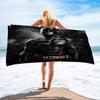 Toalla de baño de fibra súper suave transfronteriza toalla de playa Batman fabricante de origen