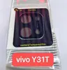 Adecuado para vivoY31T película templada G5Z pantalla de teléfono móvil vidrio de borde curvo de alto aluminio HD anti-miradas película de lente serigrafiada
