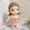 El Vestido de Tirantes a Cuadros de la Hermana Gazi es Lindo, El País de los Sueños de la Muñeca Móvil Zsiga, Ropa Dulce para Muñecas BJD